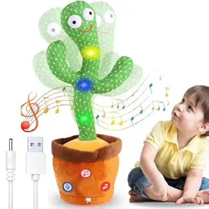 Talking Dancing Cactus Toy for Babies and Toddlers