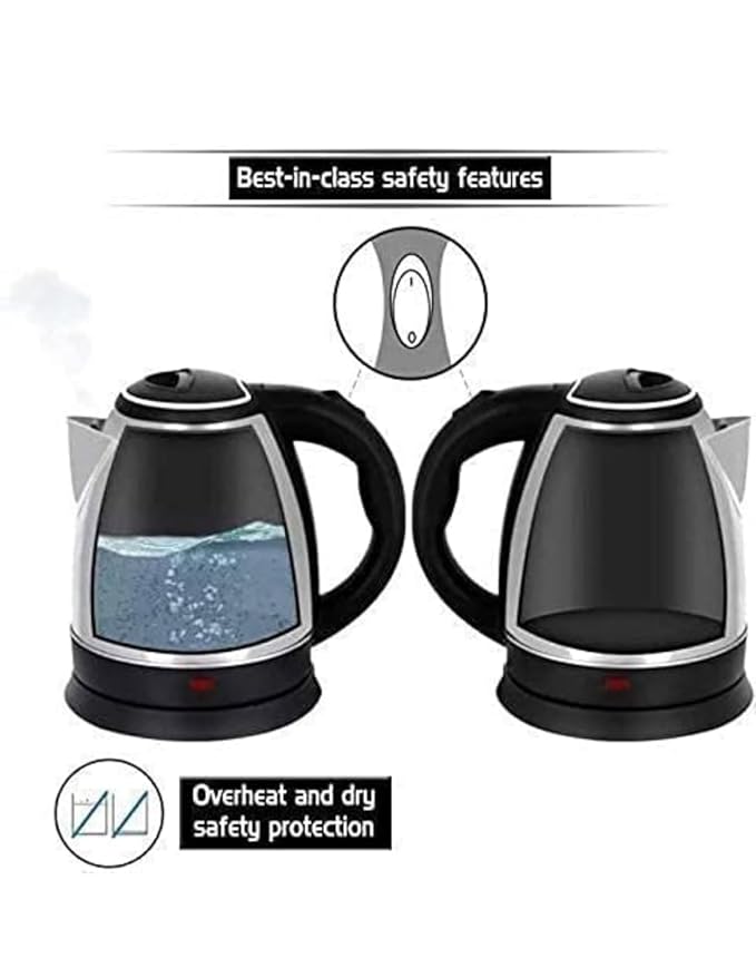 Quick Boil Stainless Steel Electric Kettle 2L