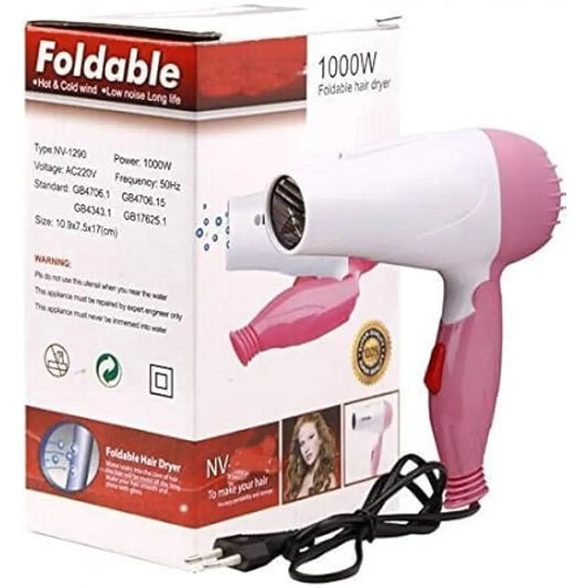 Nova NV-1290 Foldable Travel Hair Dryer 1000W