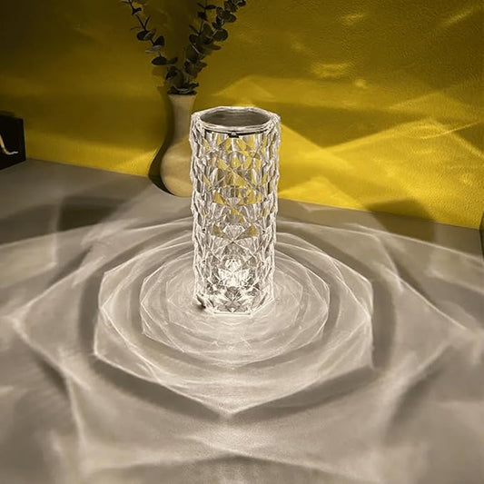 16-Color Dynamic Crystal Rose Table Lamp