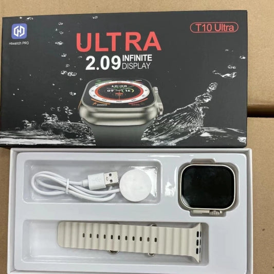T10 Ultra Smart Watch | 2.09 Inch Infinite Display