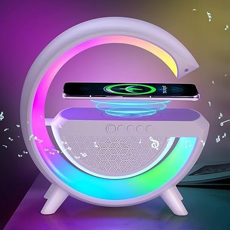 G-Shape Speaker Lamp-3 in 1 Night Light Bluetooth Speakers